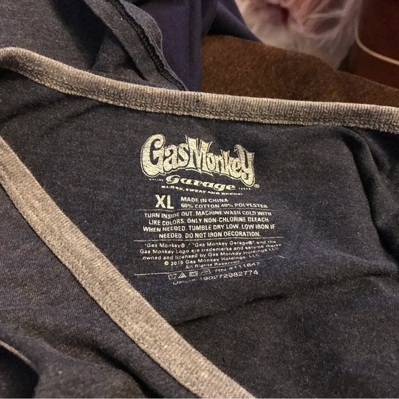 Mens Gas Monkey Tank Top - Picture 3 of 5